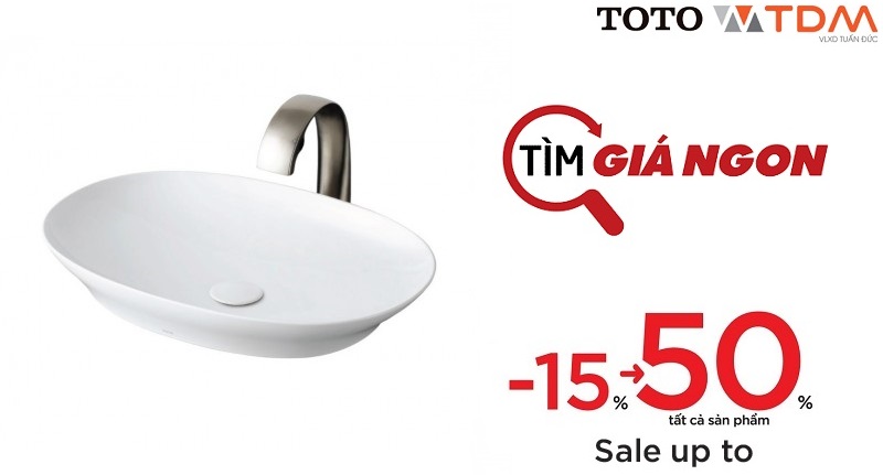 Chậu rửa mặt lavabo TOTO